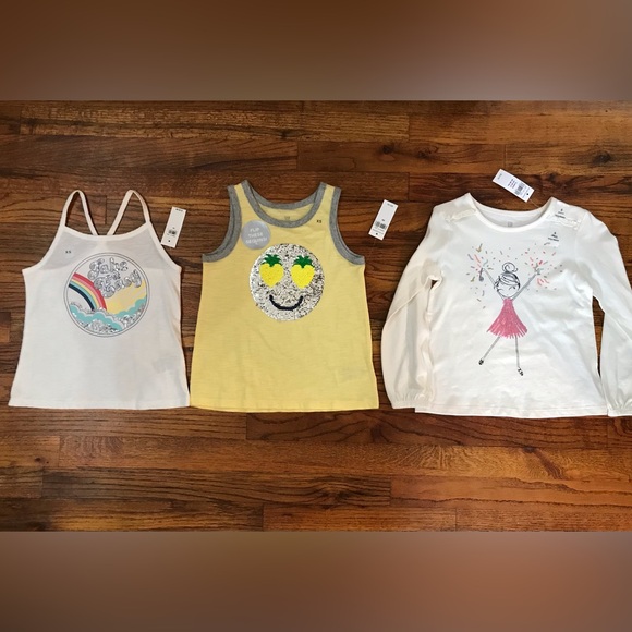 Gap Kids Girls Shirts Tops Blouse Tank Tops
Disney Minnie Unicorn Rainbow Sequin - Picture 5 of 15